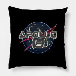 Apollo 13 NASA Retro Design Pillow