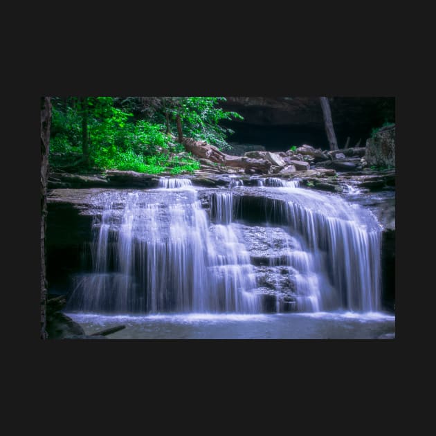 Sitton Gulch Waterfall by Ckauzmann