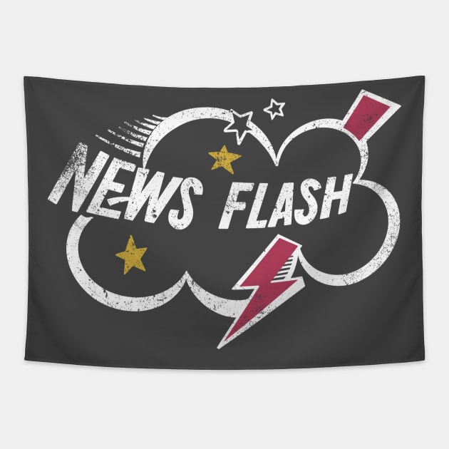 News Flash Tapestry by StudioPM71