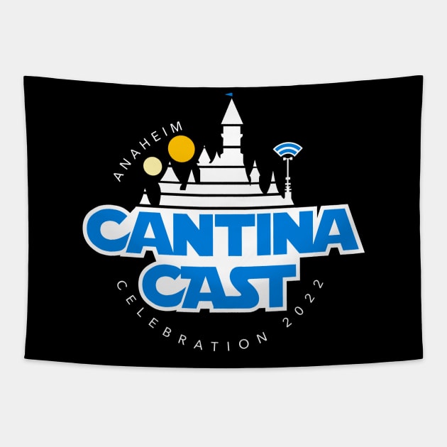 Exclusive Cantina Cast Celebration 2022 Logo - Background Free Tapestry by Cantina Cast