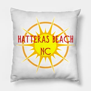 Hatteras Beach, North Carolina Pillow