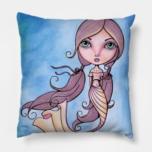 Mermaid Cutie 2 of 4 Pillow