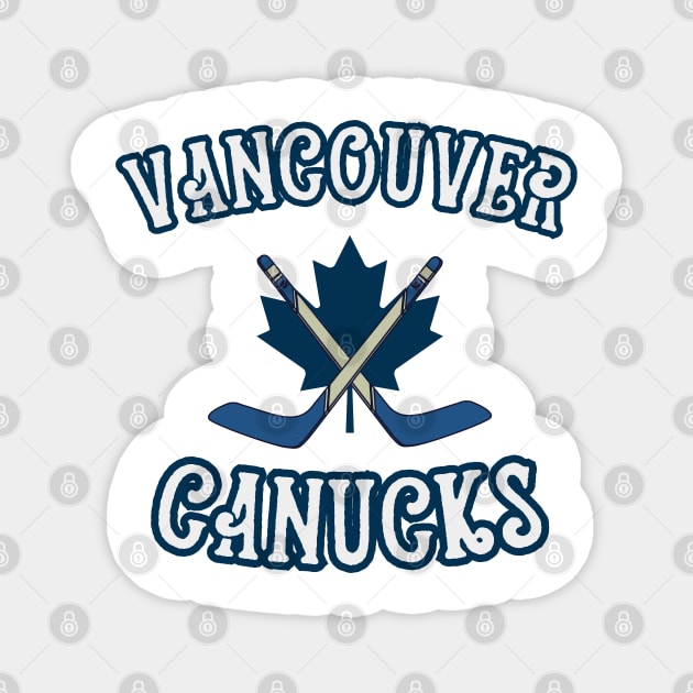 Vancouver Canucks Magnet by HUNTINGisLIFE