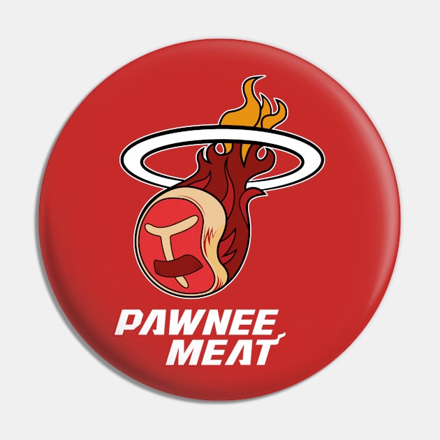 Pawnee Meat Pin by DCLawrenceUK