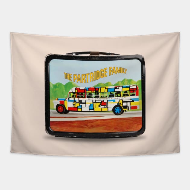 Partridge Family Lunch Box - The Bus Tapestry by offsetvinylfilm