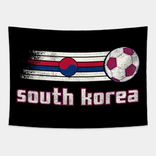 South Korea Soccer Retro Vintage Tapestry