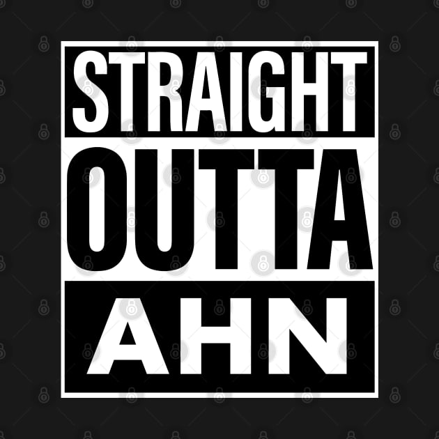 Ahn Name Straight Outta Ahn by ThanhNga