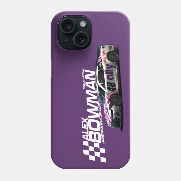 Alex Bowman 2022 Phone Case by Sway Bar Designs