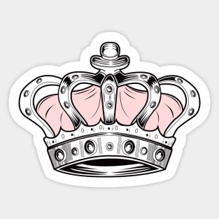 Cute Simple Crown Sticker