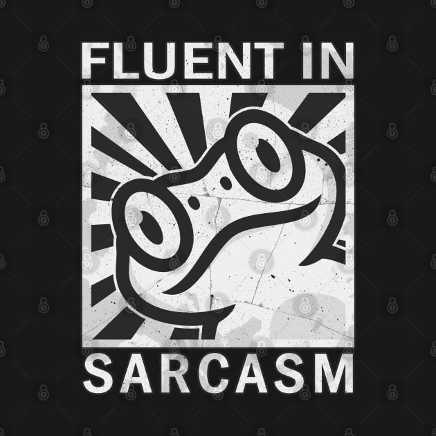 Fluent in sarcasm - Frog by valentinahramov