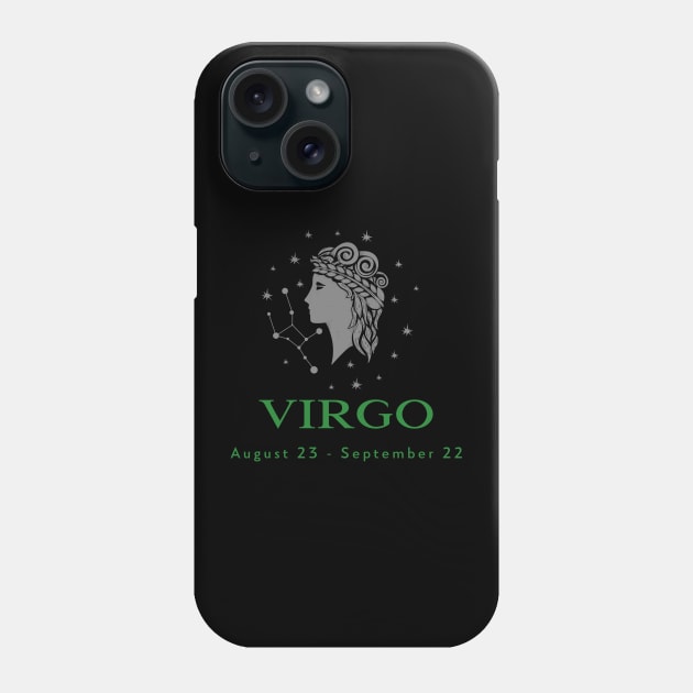 Virgo Phone Case by Conundrum Cracker