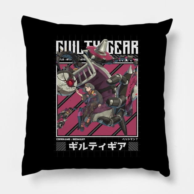 Bedman - Guilty Gear Strive Pillow by Arestration