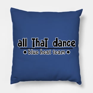 ATD Blue Heat words Pillow