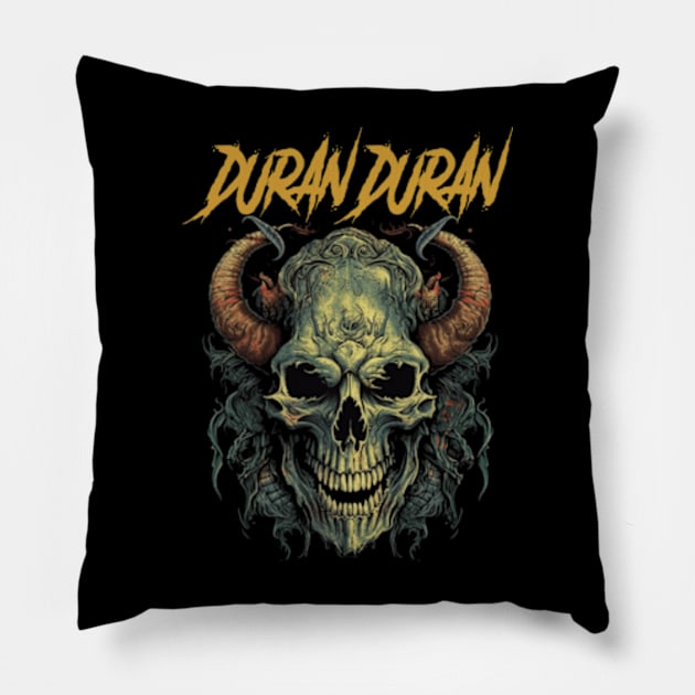 DURAN DURAN  MERCH VTG Pillow by Swank Street Styles