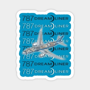 787 Dreamliner Magnet