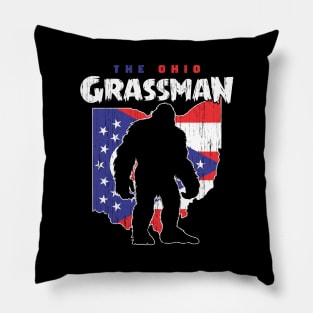 The Ohio Grassman (flag) Pillow