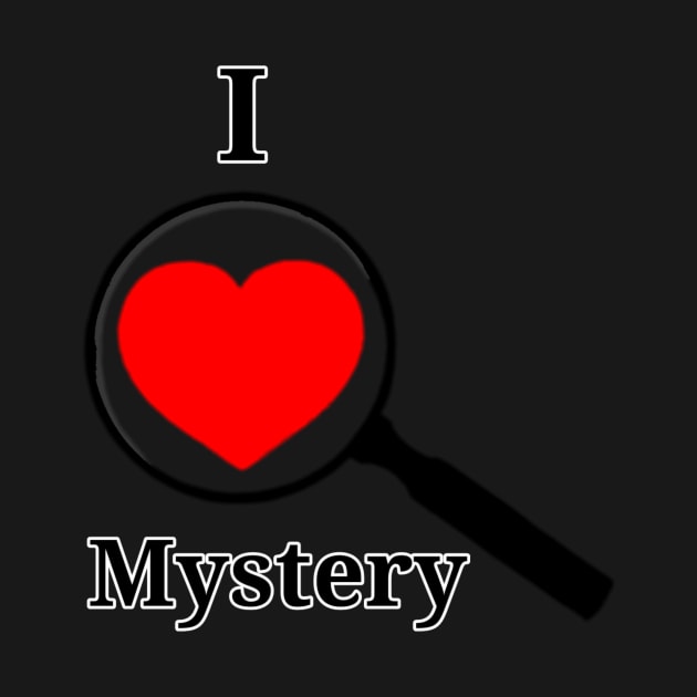 I <3 Mystery Magnifying Glass red by Fireflies2344