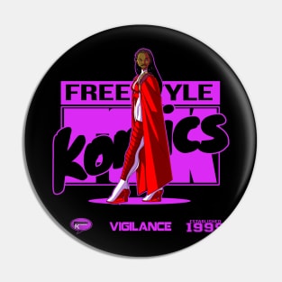 Classic Marvelous Vigilance Pin