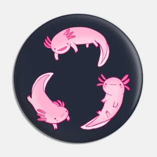 Cute axolotls pack Pin