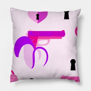 Banana Gun Lover Pillow