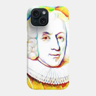 Hans Egede Colourful Portrait | Hans Egede Artwork 10 Phone Case