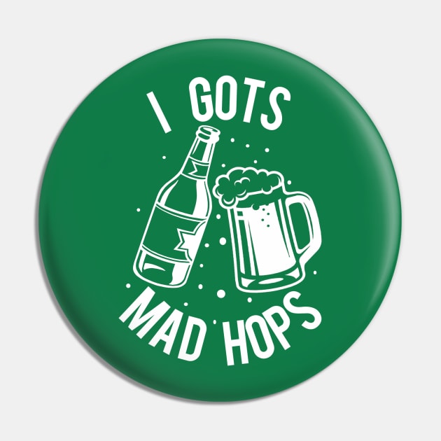 Mad Hops Pin by PopCultureShirts