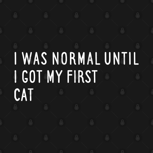 I Was Normal Until I Got My First Cat by pako-valor