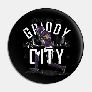 Justin Jefferson Minnesota Griddy CIty Pin