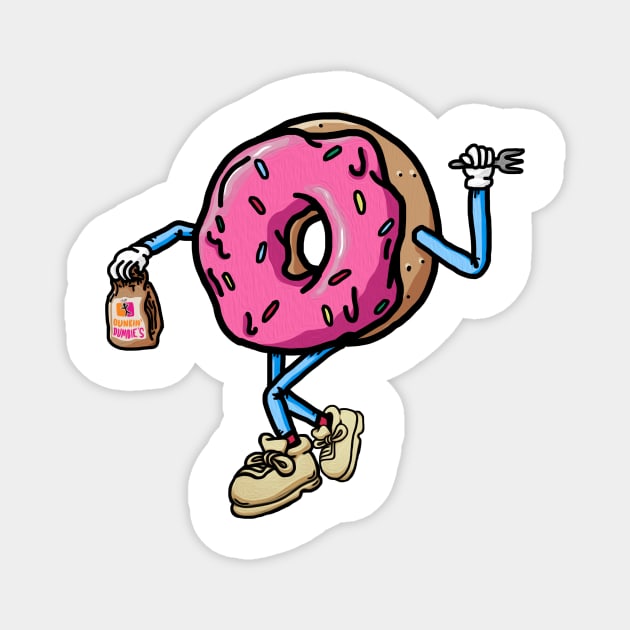 Dunkin' Donuts Magnet by lucbrennan