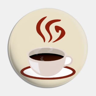 Morning coffee Pin