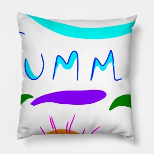 summer time beach background Pillow