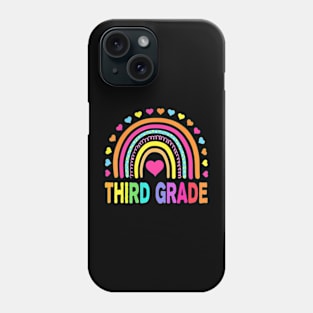 Third Grade 3rd Grade  Teachers Kids Back to School Phone Case