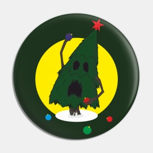 Crazy spruce for the Christmas Pin