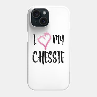 I Heart My Chesapeake Bay Retriever! Especially for Chessie Retirever Dog Lovers! Phone Case