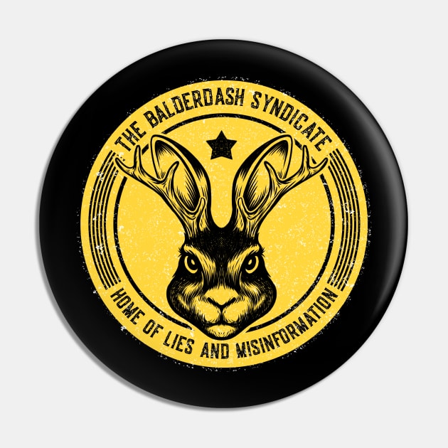 The Balderdash Syndicate Pin by Balderdash Syndicate