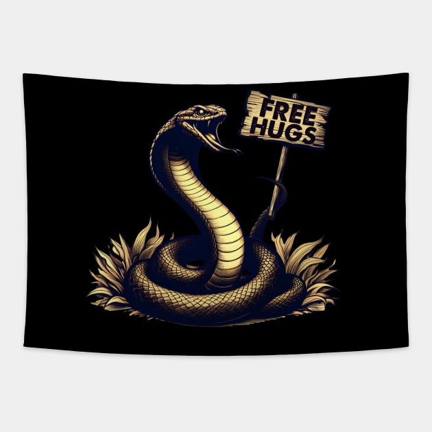 Free Hugss Tapestry by SergioCoelho_Arts