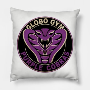 Globo Gym Purple Cobras Pillow