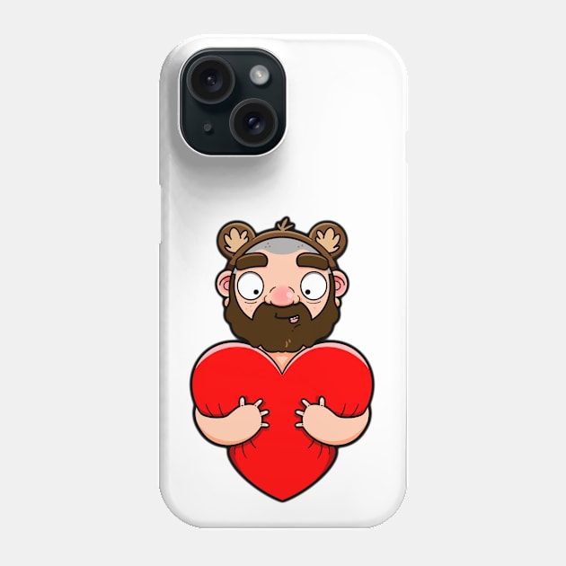 Bear Hug Phone Case by LoveBurty