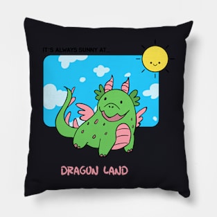 Dragon land Pillow