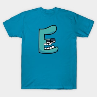 Latter T Cute Shark Alphabet Lore Unisex T-Shirt - Teeruto