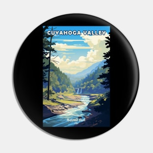 Cuyahoga Valley National Park Travel Poster Pin