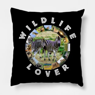 Wildlife Lover Zebra Couple Pillow