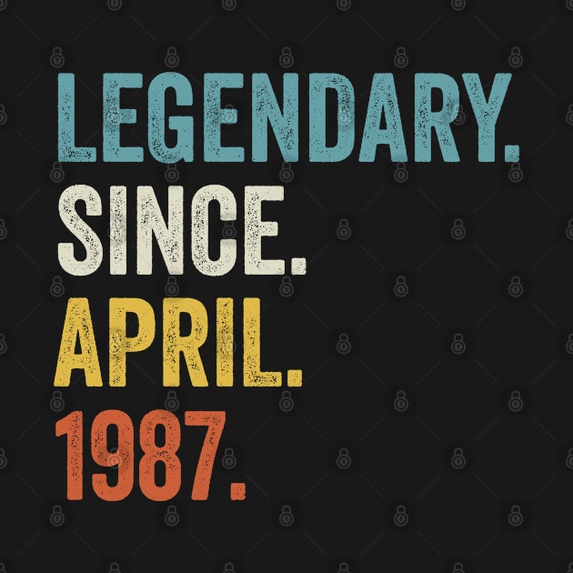 Legendary Since April 1987 35th Birthday by tobzz