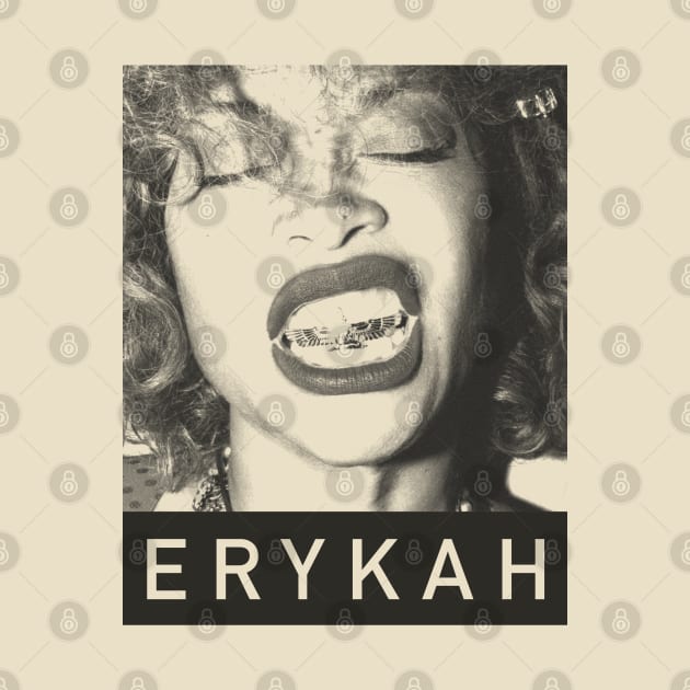 Erykah Badu - Pencil Drawing Style by Unfluid