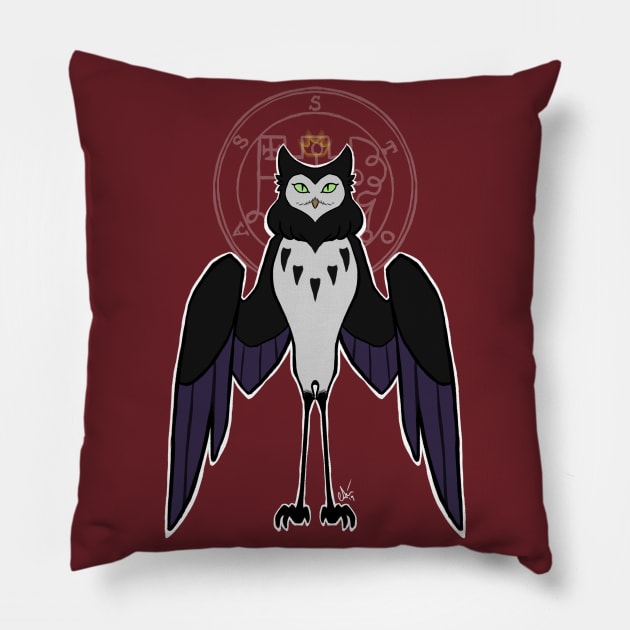 Great Prince Stolas Pillow by extinctinks