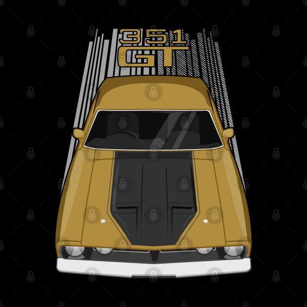 Ford Falcon XB GT 351 - Gold by V8social