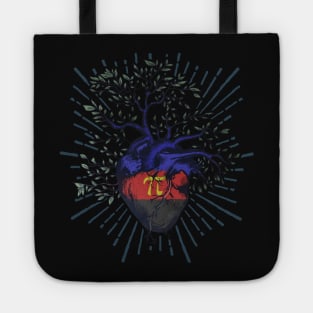 Polyamory Heart Tree of Life Tote