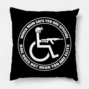 Mom's special forces - AK version Pillow