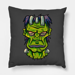 Frankenstein monster comic Pillow