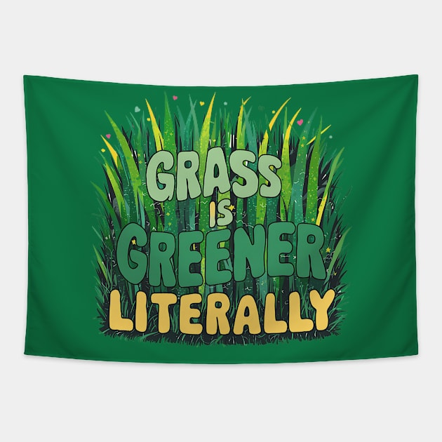 Grass Tapestry by NomiCrafts